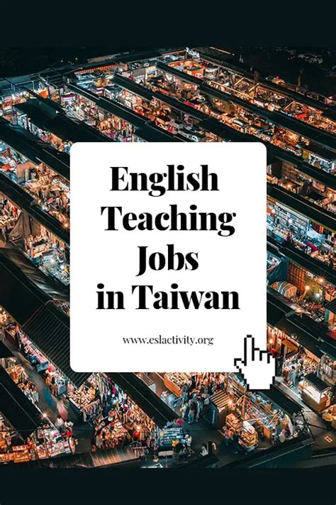 english teaching jobs taiwan.